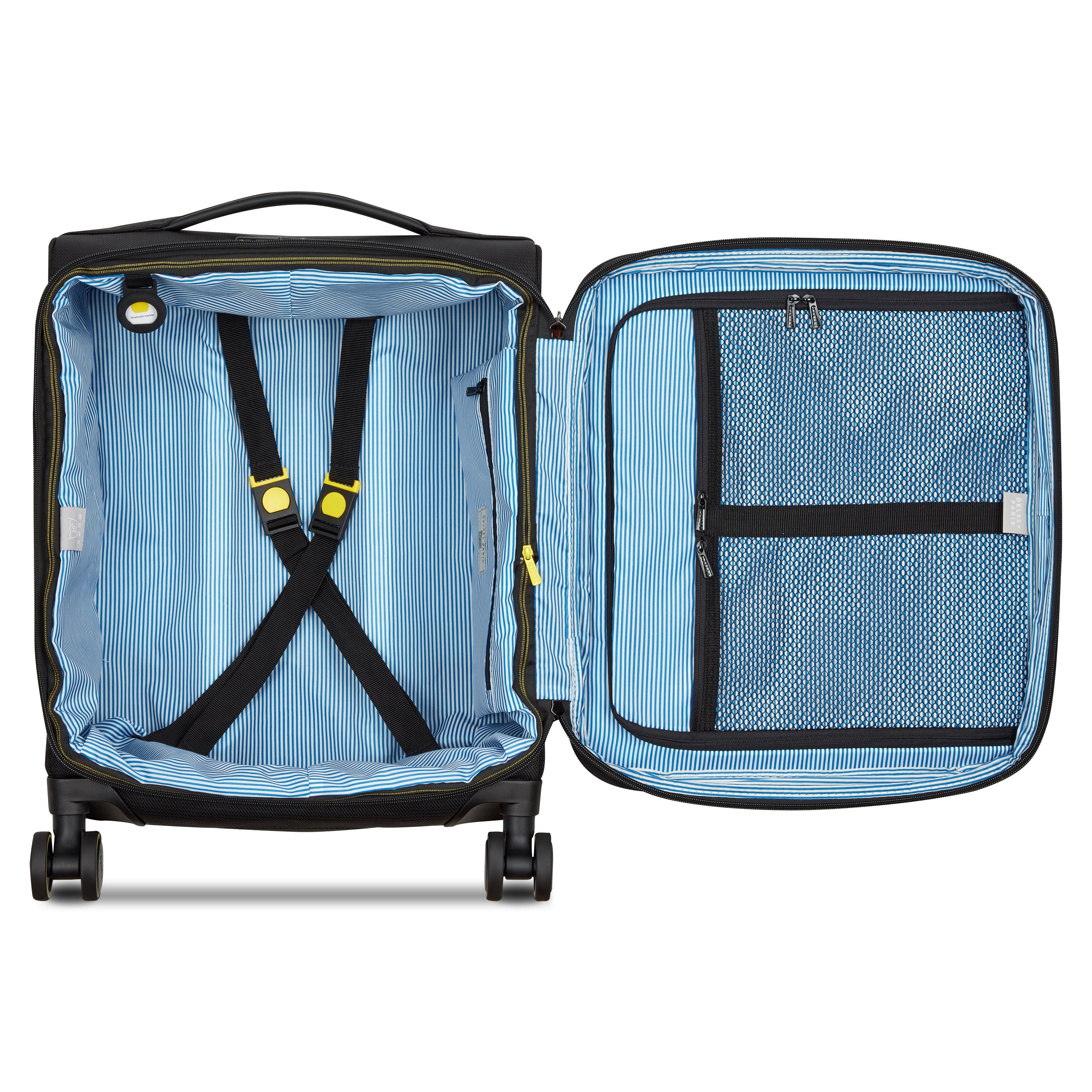 delsey-montmartre-3-kabinenkoffer-55cm-schwarz-erweiterbar image 6