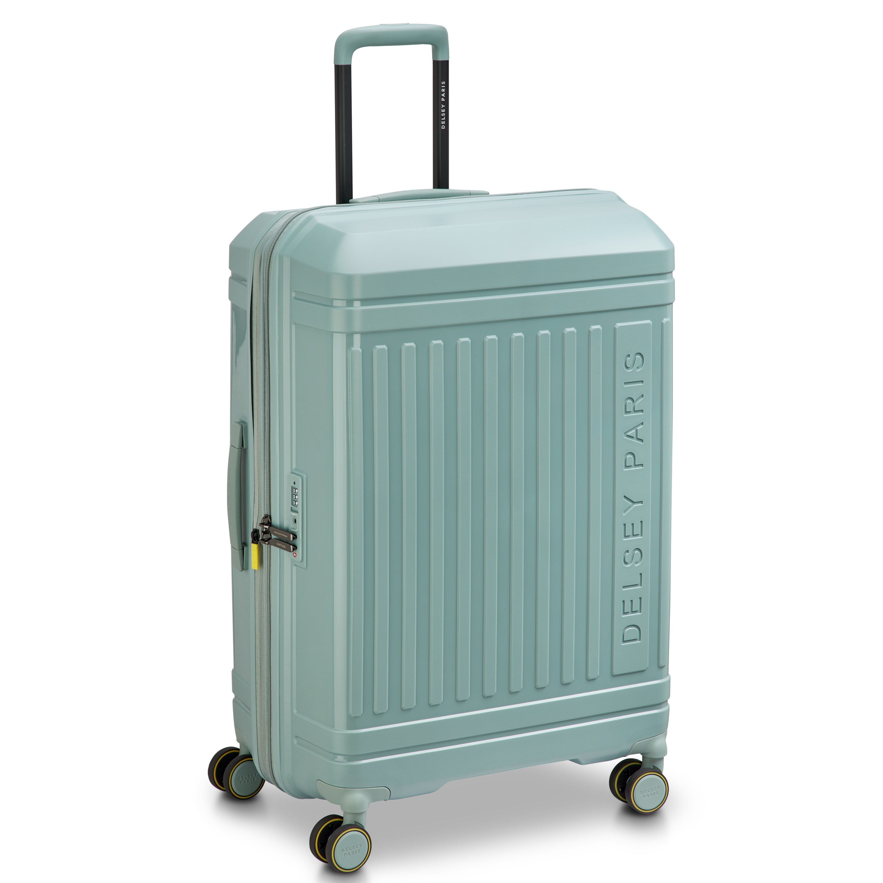 delsey-paris-belmont-plus-lutece-koffer-76-cm-salbeigr-n-erweiterbar image 2
