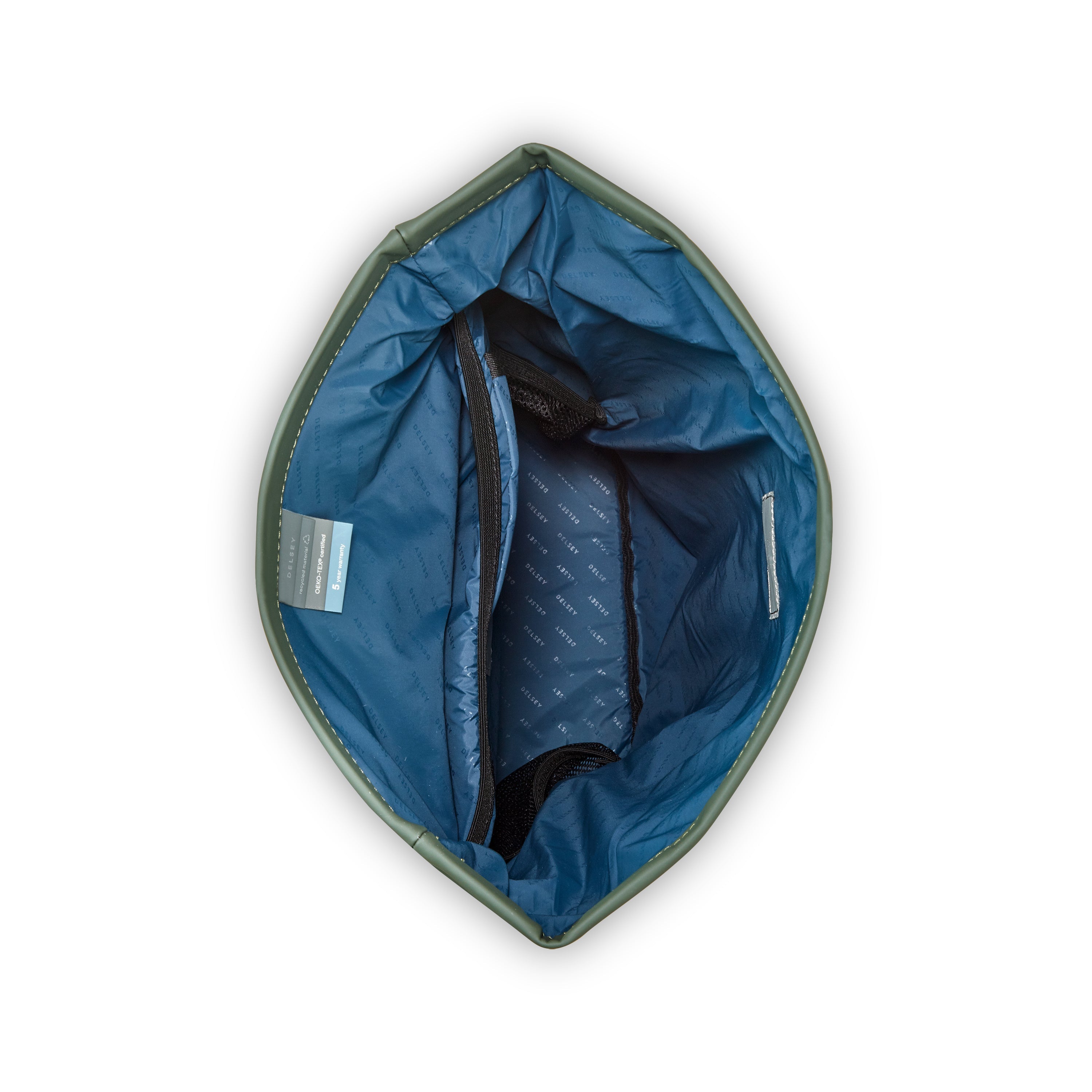 delsey-maubert-2-0-turenne-soft-rucksack-24l-gr-n-rolltop image 3