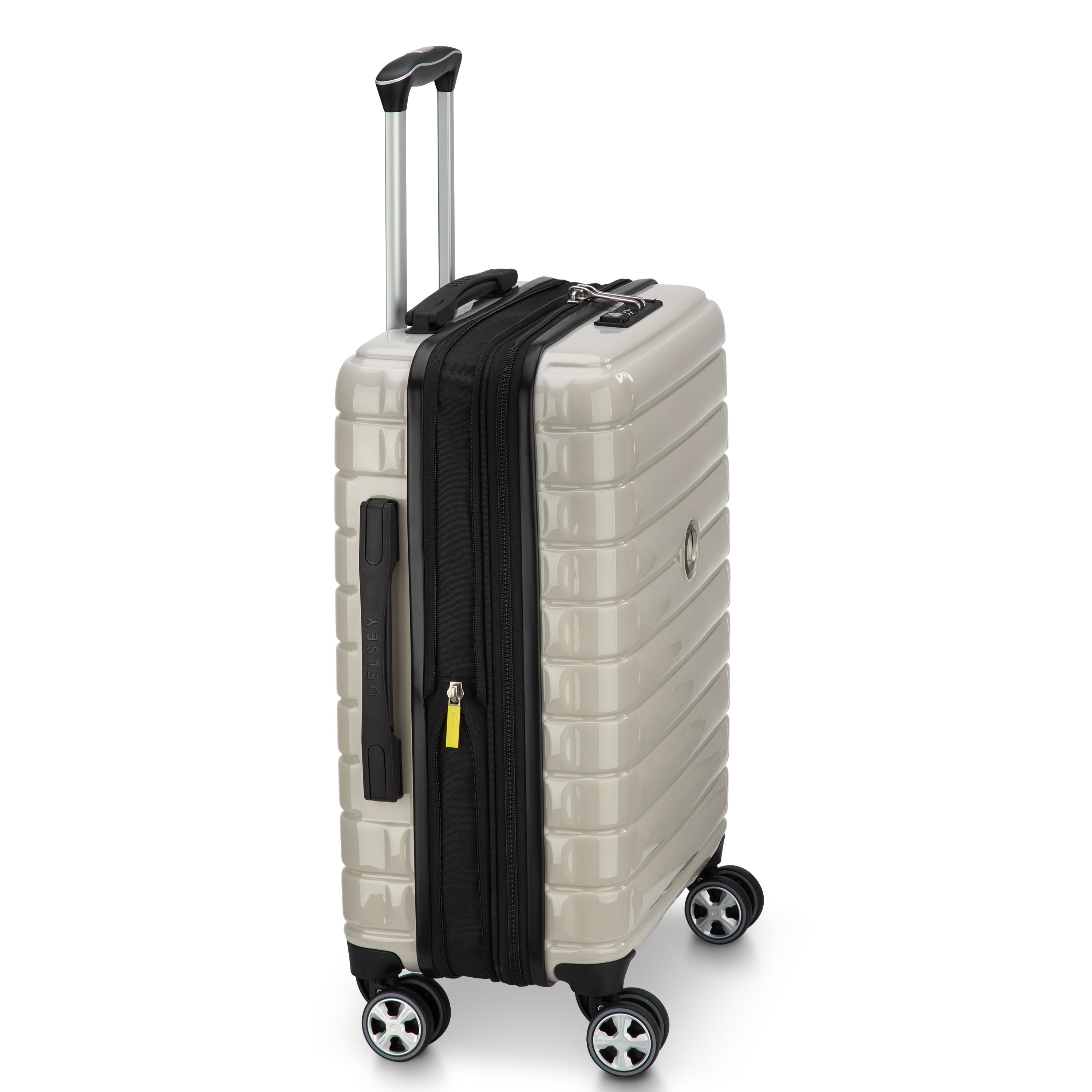 delsey-brochant-3-shadow-5-0-kabinenkoffer-55-cm-ivory-erweiterbar image 8