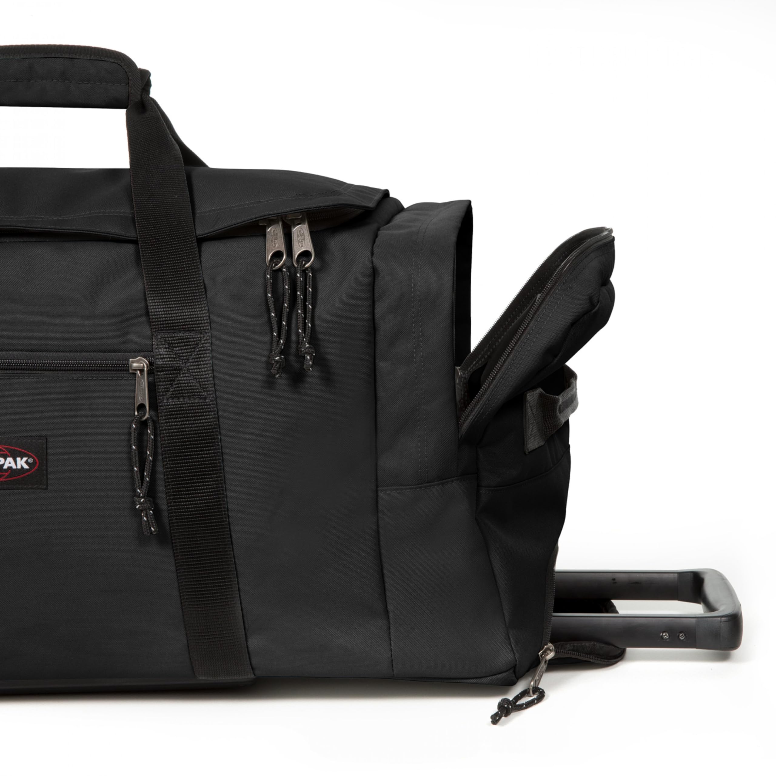eastpak-leatherface-l-reisetasche-104l-rollentasche-schwarz image 4