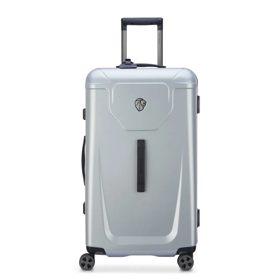 delsey-peugeot-voyages-trunk-73-cm-hartschalenkoffer-silver image 1