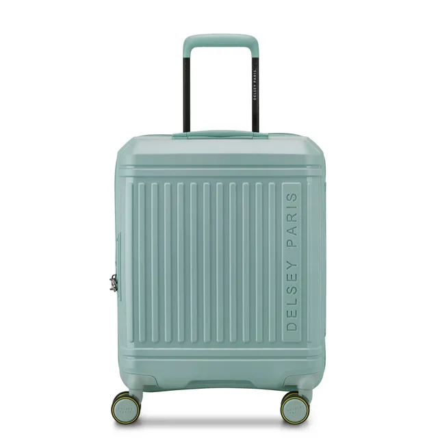 delsey-lutece-kabinenkoffer-55cm-slim-sage-green-erweiterbar image 1