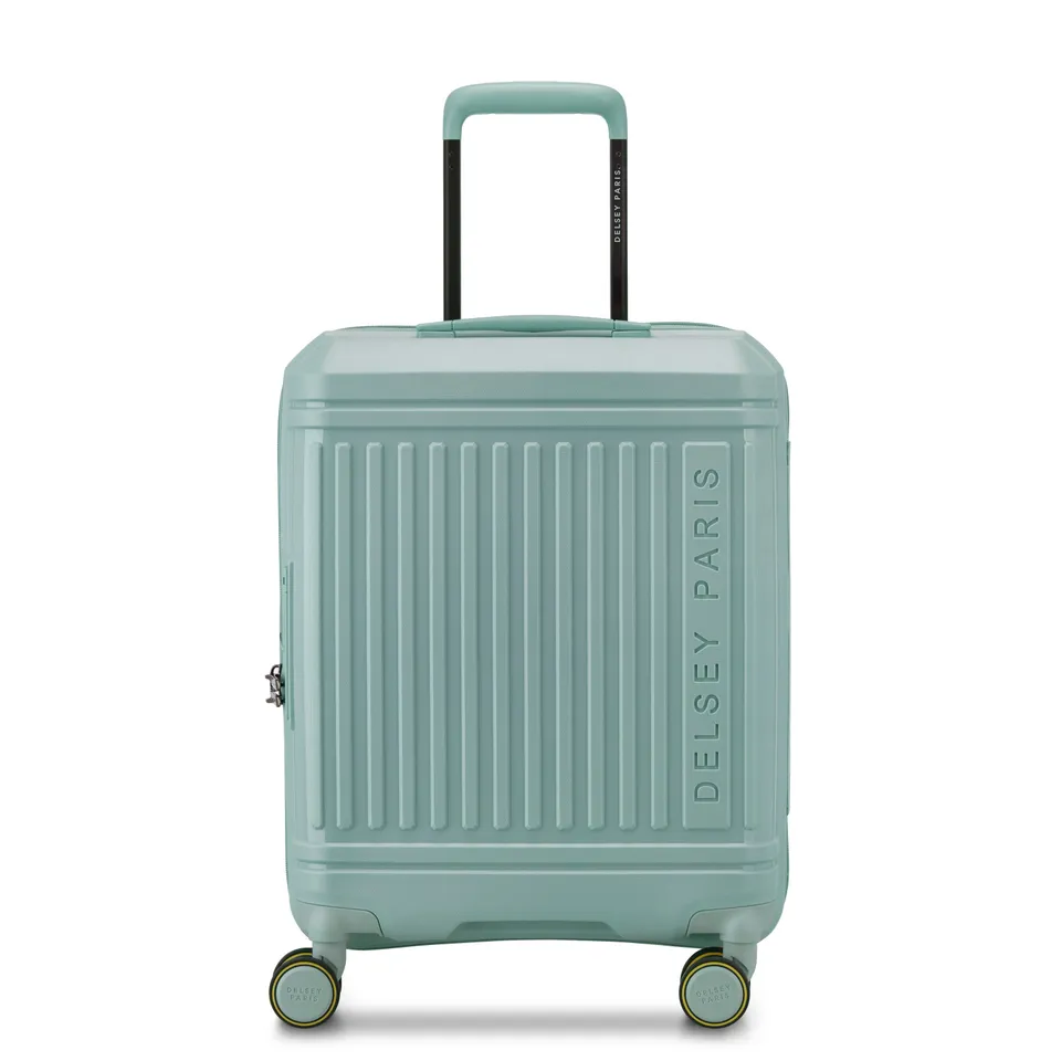 delsey-lutece-kabinenkoffer-55cm-slim-sage-green-erweiterbar image 1
