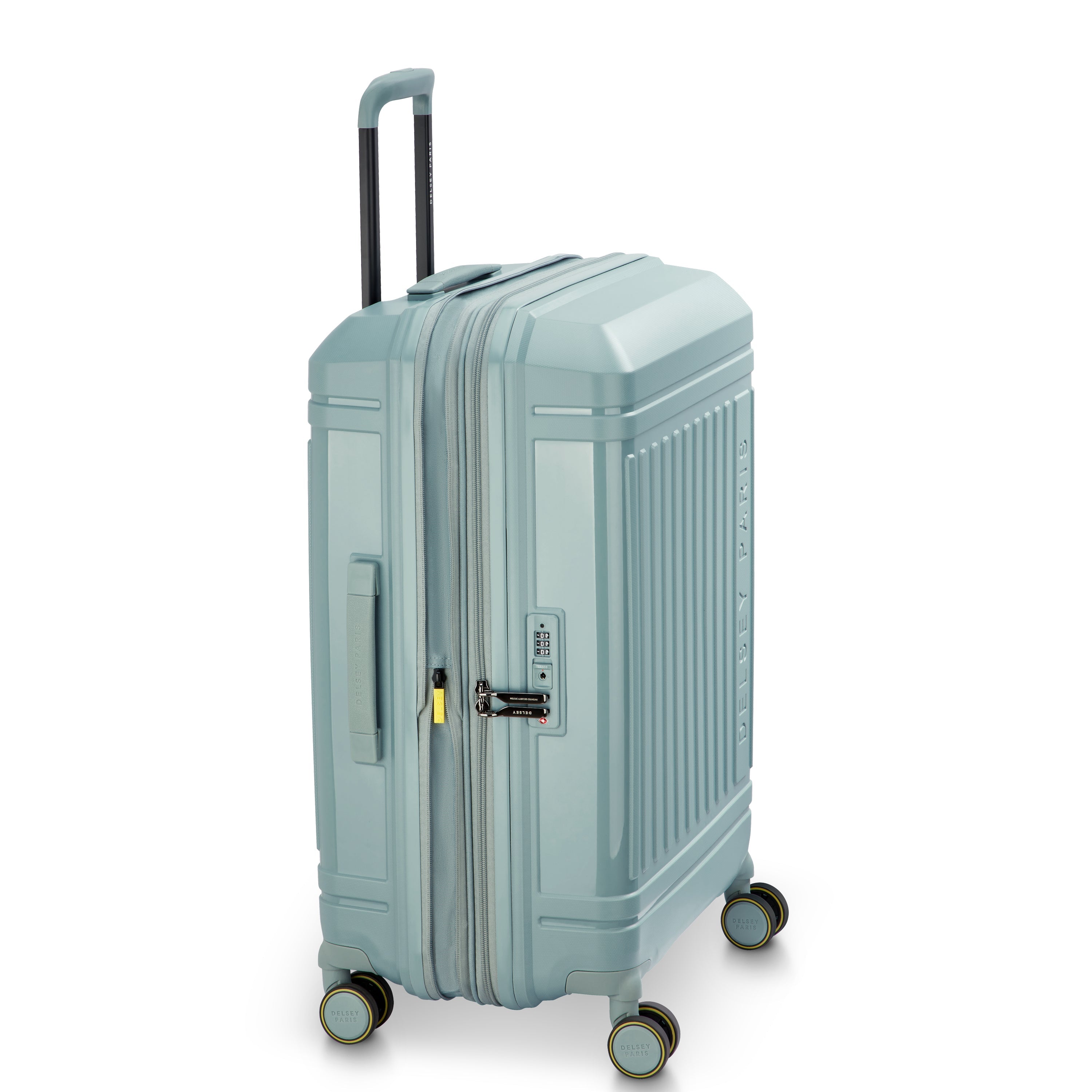 delsey-belmont-plus-lutece-koffer-69cm-sage-green-erweiterbar image 7
