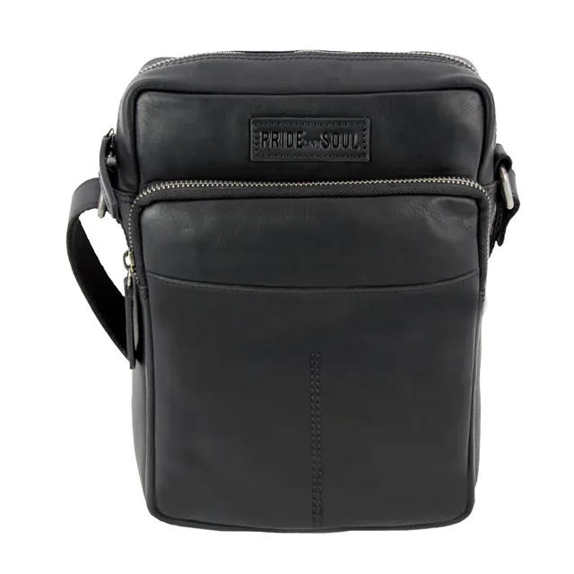 alumaxx-port-umh-ngetasche-leder-schwarz-18x25x6 image 1