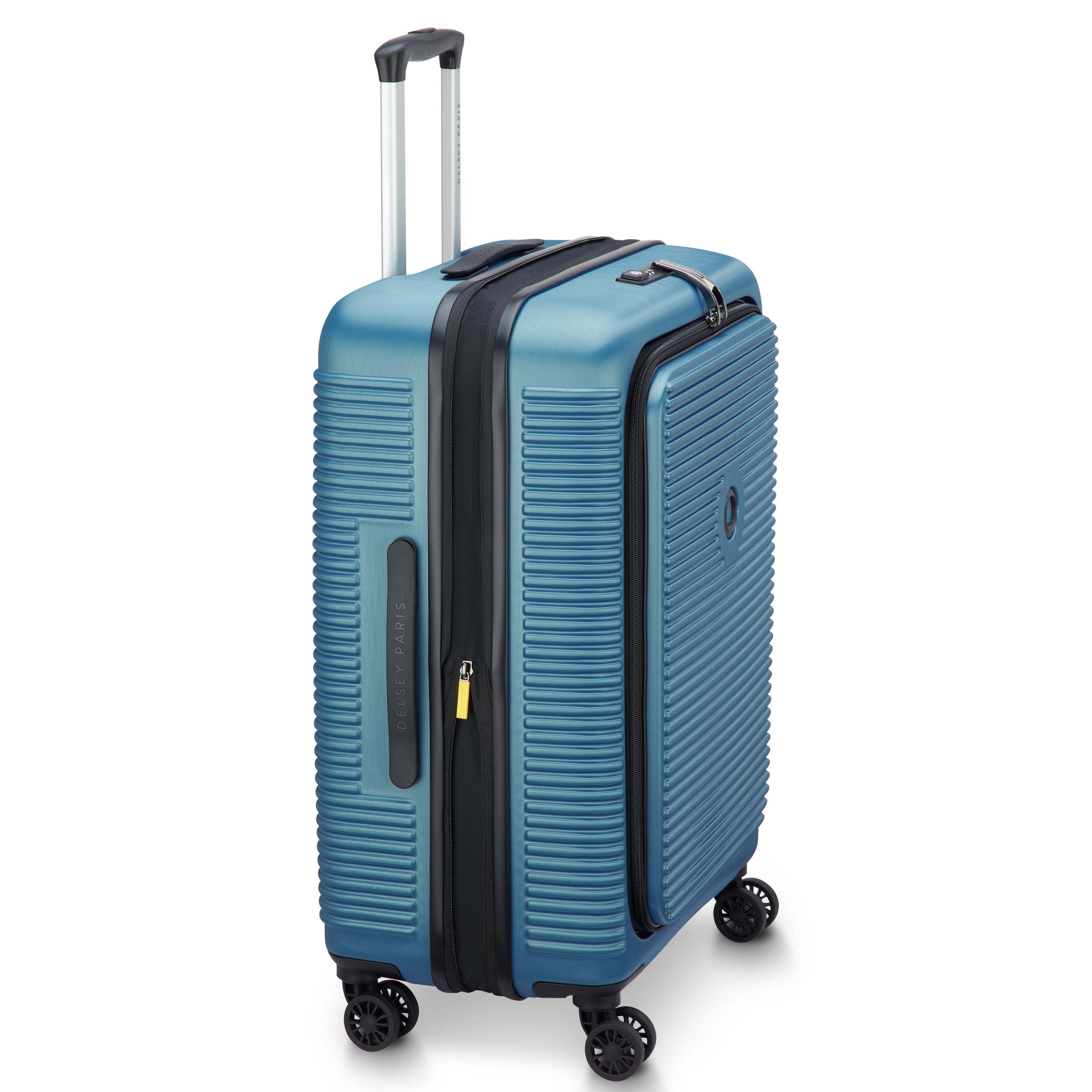 delsey-carrousel-2-freestyle-koffer-66-cm-blau-erweiterbar image 7
