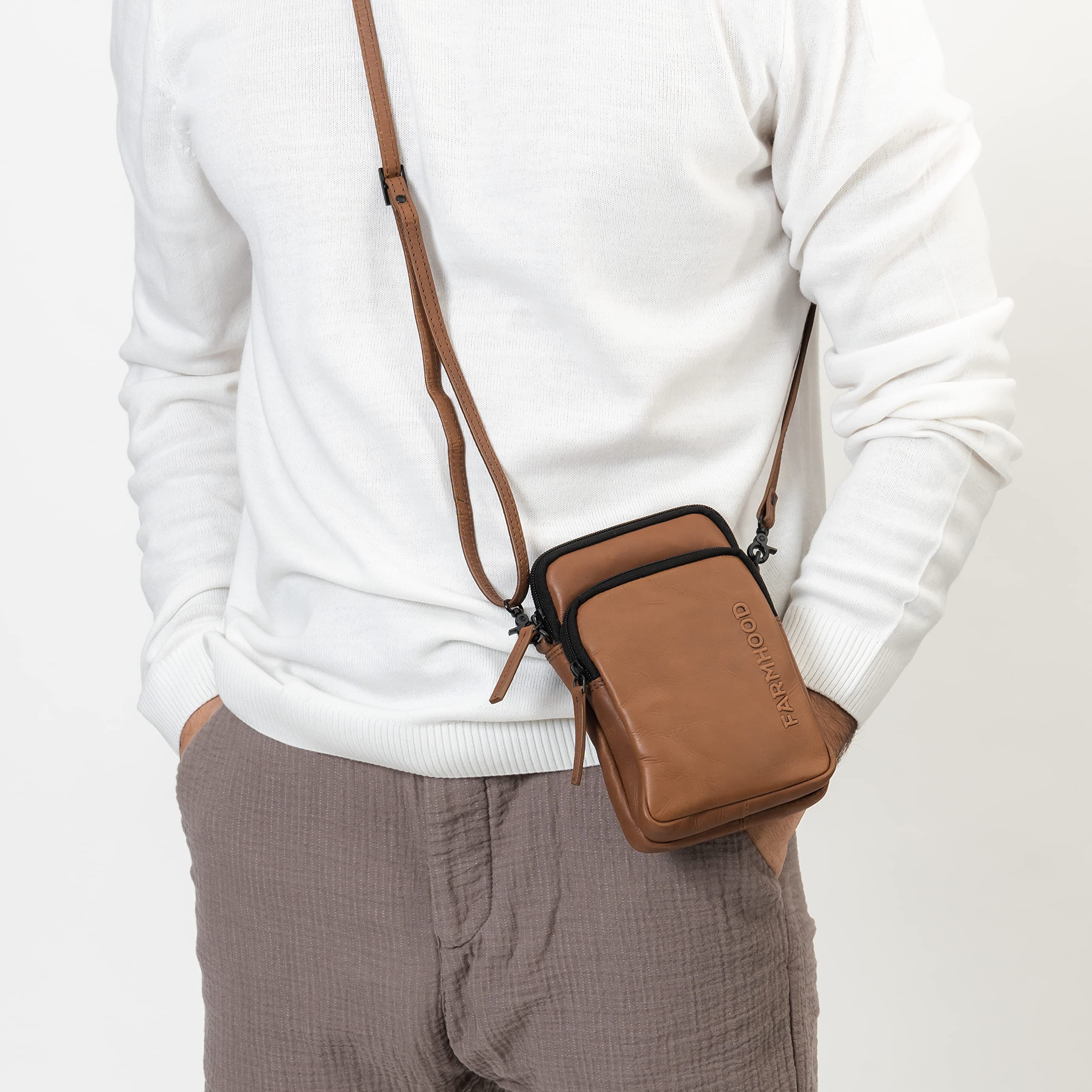 farmhood-nashville-handytasche-leder-crossbody-15-cm image 3