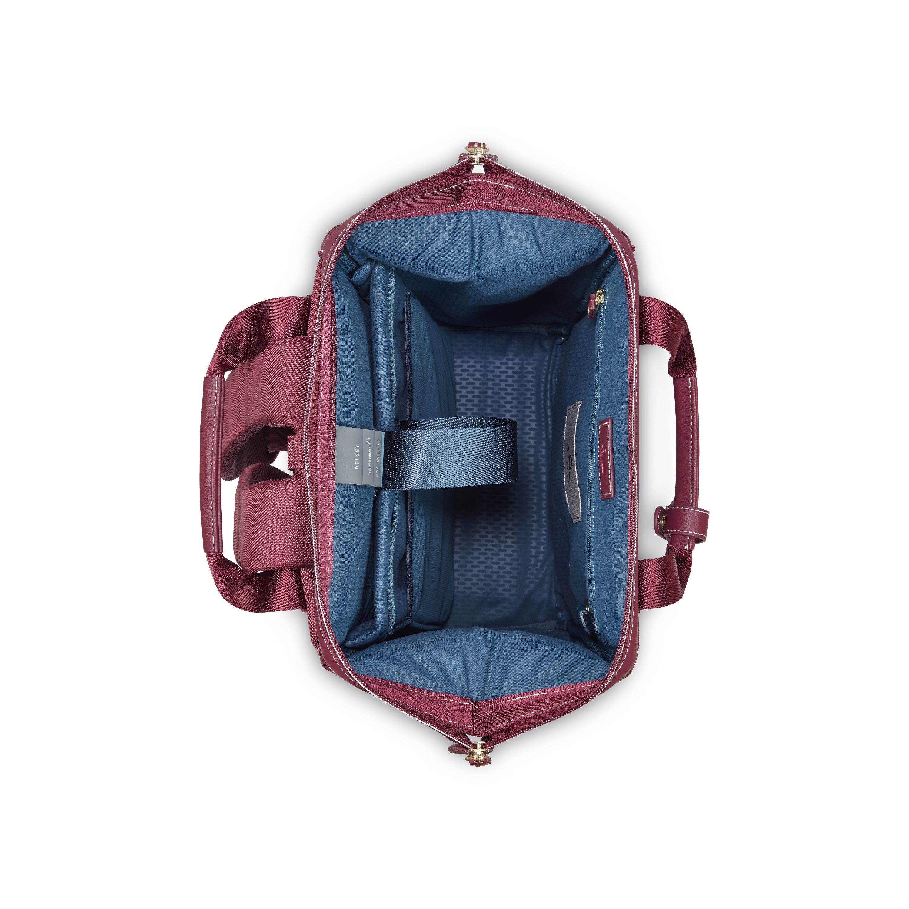 delsey-chatelet-air-2-0-tote-backpack-20-6-l-burgundy image 3