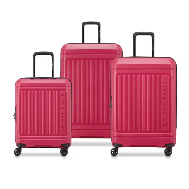 delsey-belmont-plus-lutece-se-kofferset-3-tlg-magenta-eco image 1