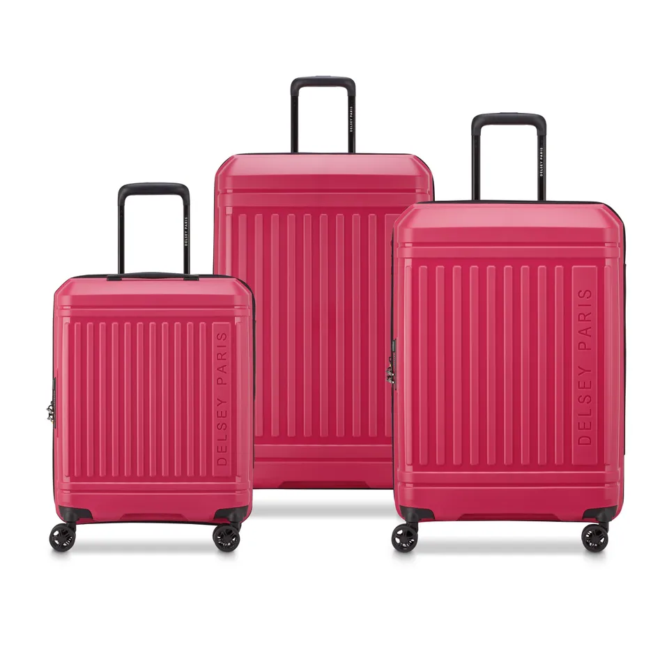 delsey-belmont-plus-lutece-se-kofferset-3-tlg-magenta-eco image 1