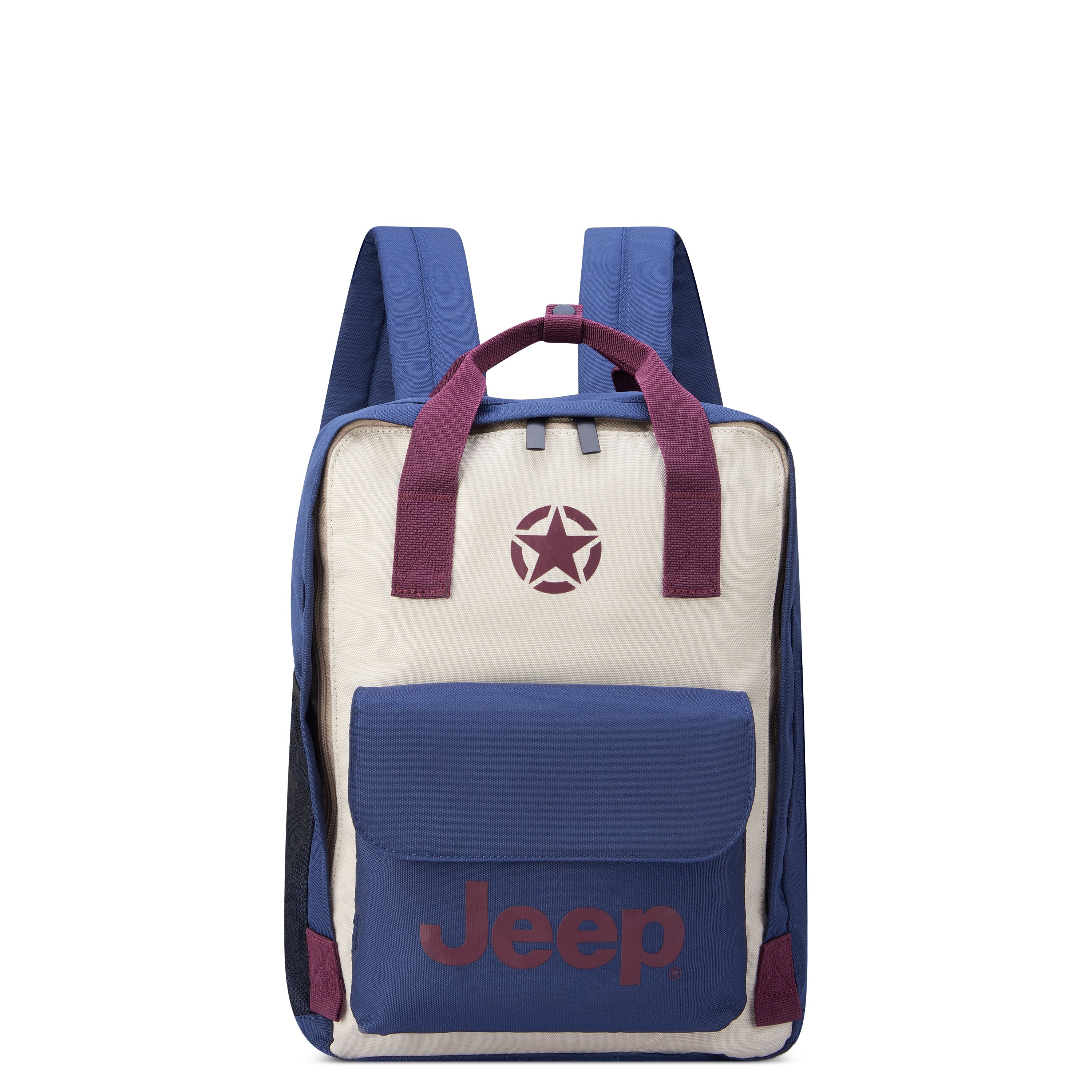 delsey-brochant-3-js014d-tote-rucksack-17l-blau-stadt image 1