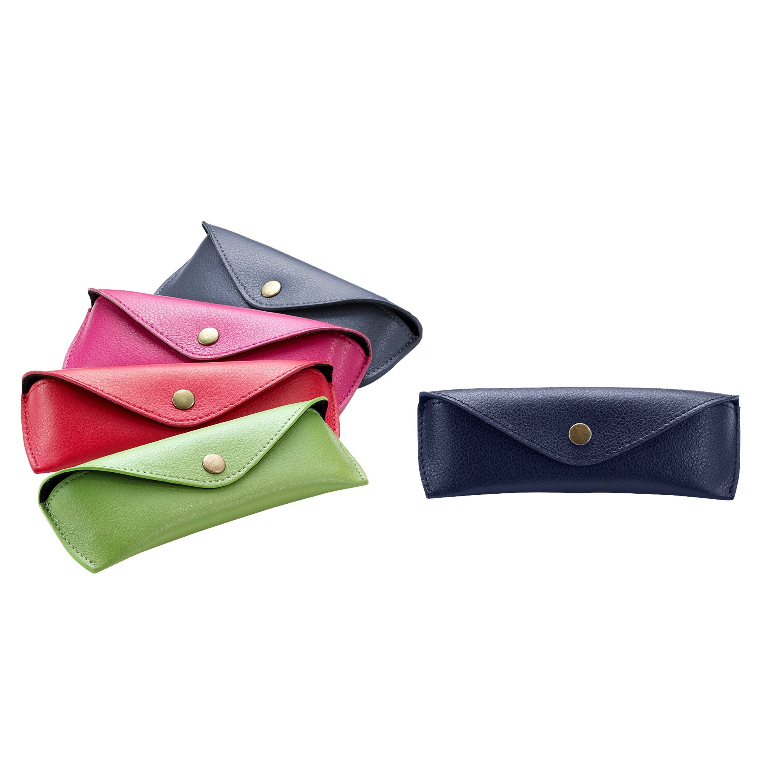 alumaxx-brillen-etui-klein-blau-leder-klappverschluss image 1