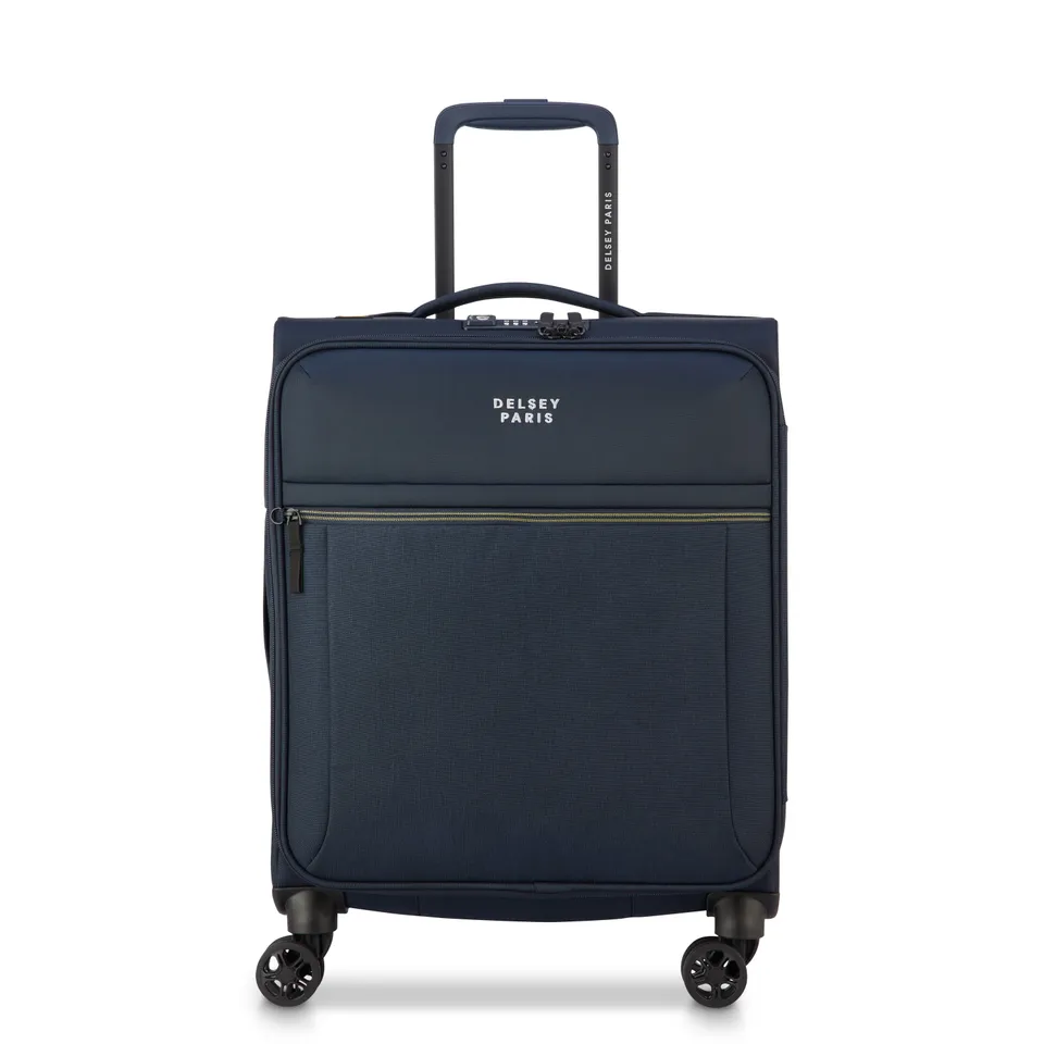 delsey-brochant-3-kabinenkoffer-55-cm-navy-f-r-handgep-ck image 1