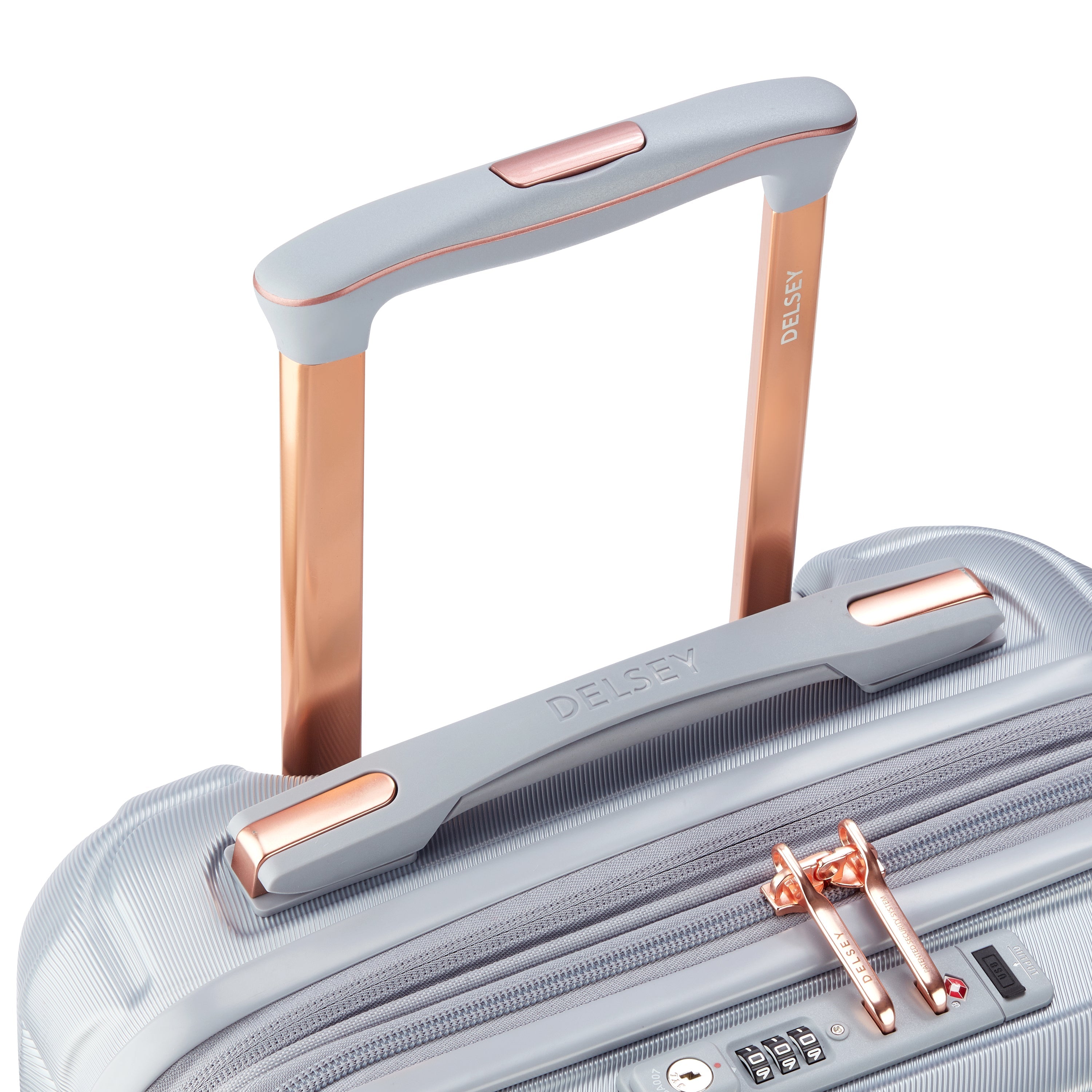 delsey-paris-shadow-5-0-kabinenkoffer-55-cm-platinum-erweiterbar image 4