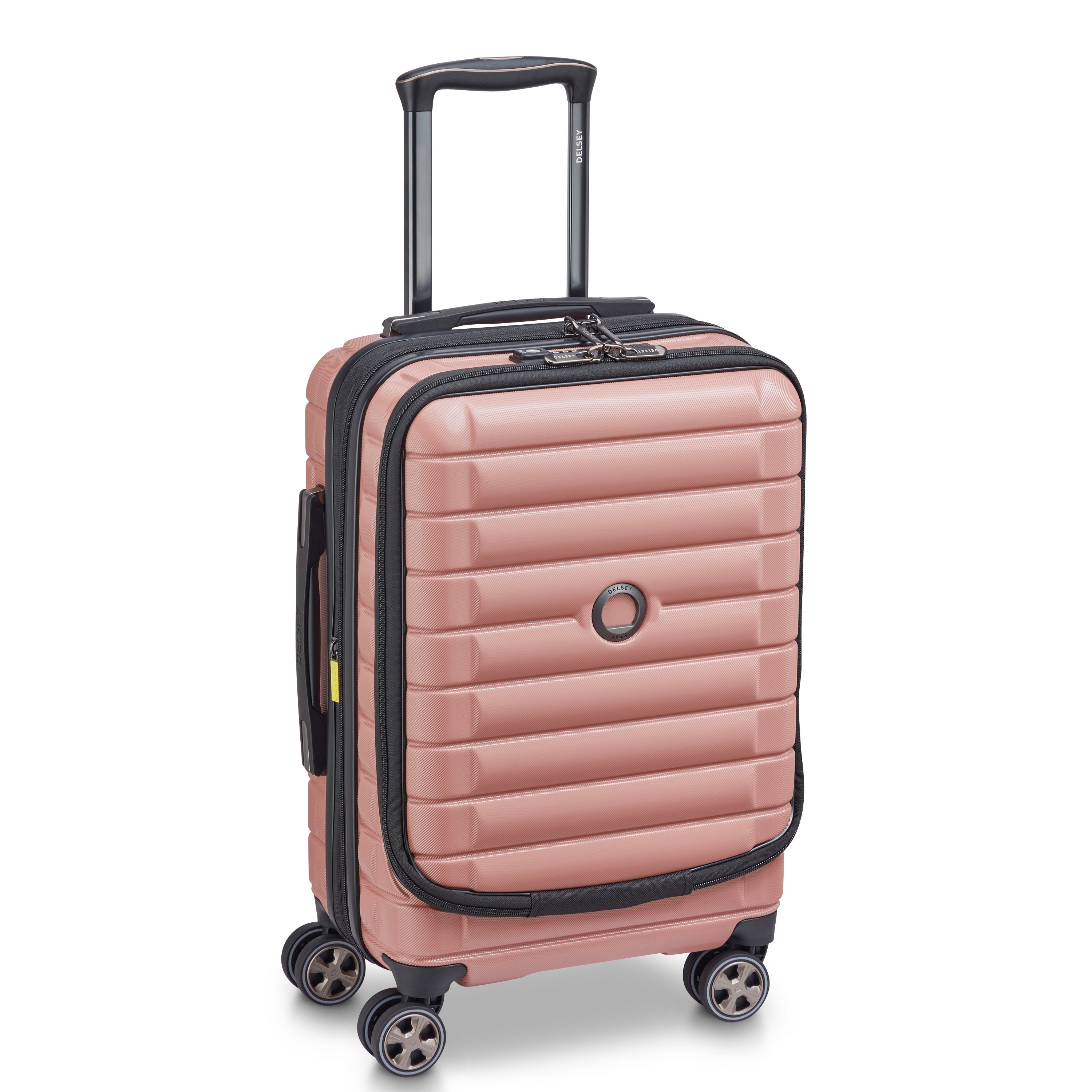delsey-paris-shadow-5-0-kabinenkoffer-55-cm-rosa-erweiterbar image 2