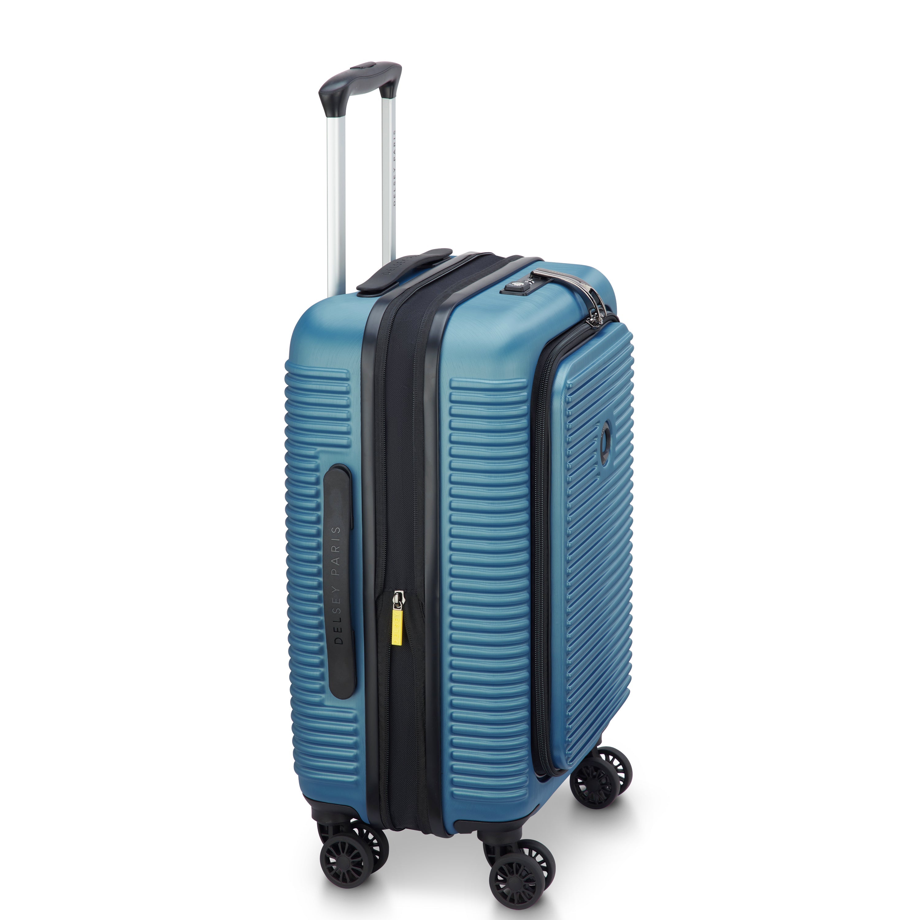 delsey-paris-freestyle-kabinenkoffer-55-cm-blau-erweiterbar image 7