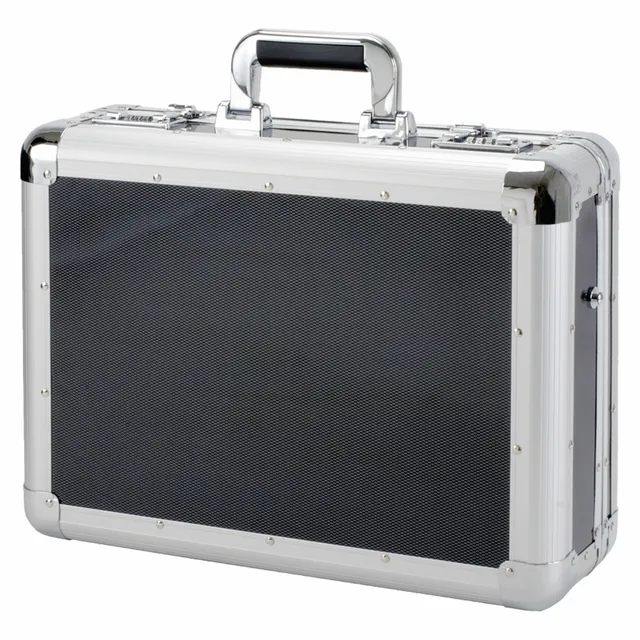 alumaxx-c-1-laptop-attach-koffer-17-zoll-alu-silber-carbon image 1