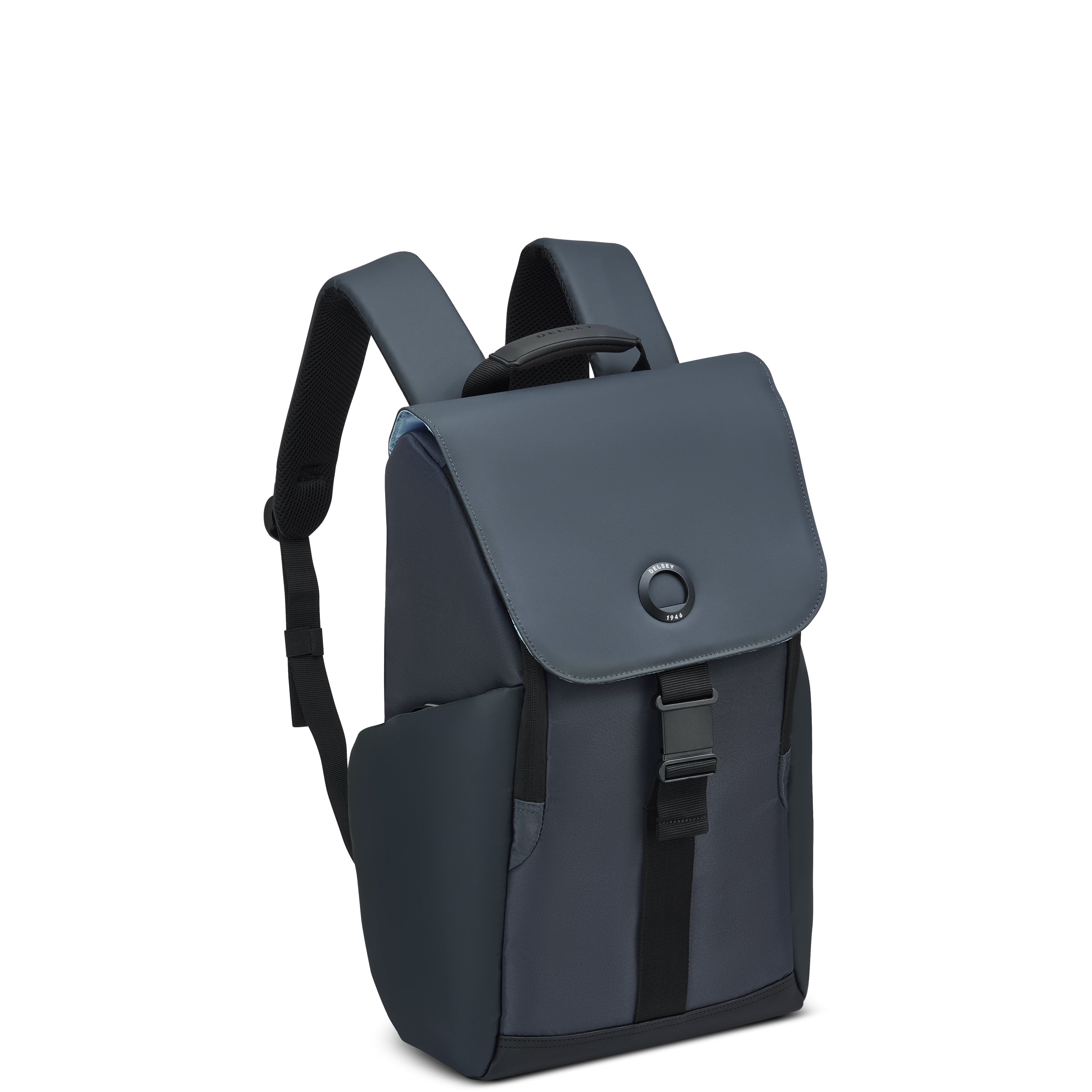 delsey-dlc-2-0-securflap-rucksack-22l-graphit-laptop-klappe image 2