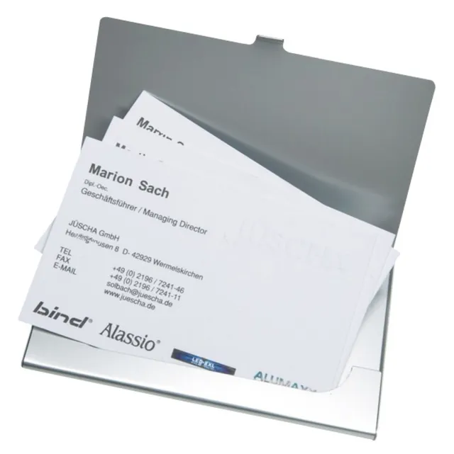 alumaxx-visitenkarten-etui-aluminium-silber-matt-10-karten image 1