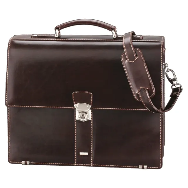 alumaxx-aktentasche-monaco-aktentasche-leder-dunkelbraun-antik image 1