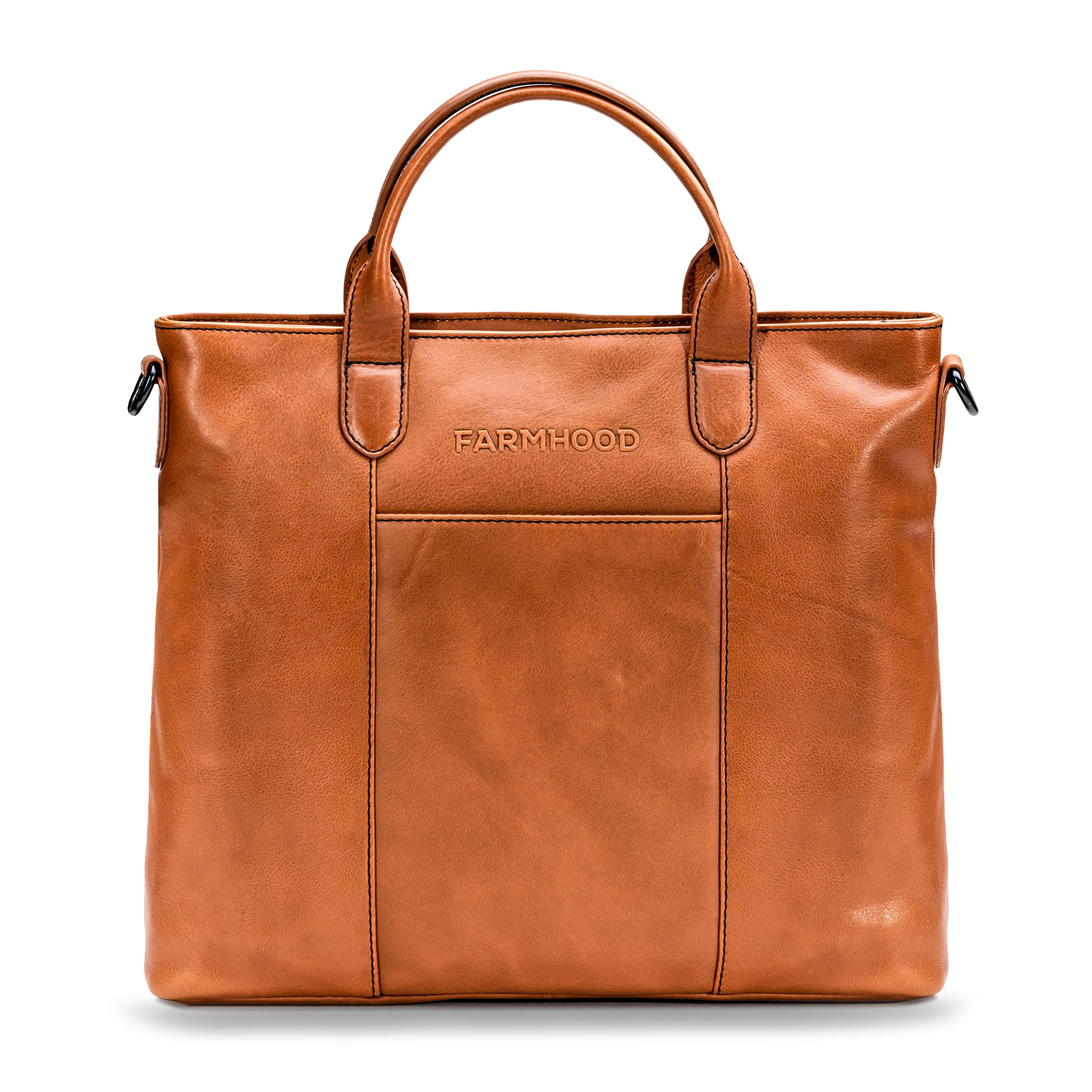 farmhood-memphis-handtasche-leder-37-cm-mit-laptopfach-2 image 1