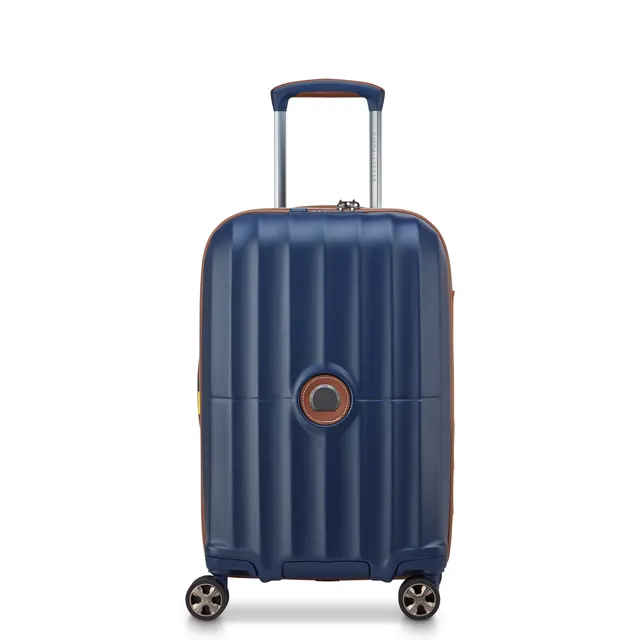 delsey-carrousel-2-kabinenkoffer-55-cm-blau-erweiterbar image 1