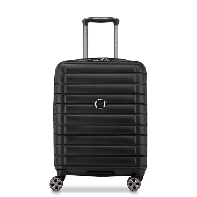 delsey-shadow-5-0-55-cm-kabinenkoffer-schwarz-erweiterbar image 1
