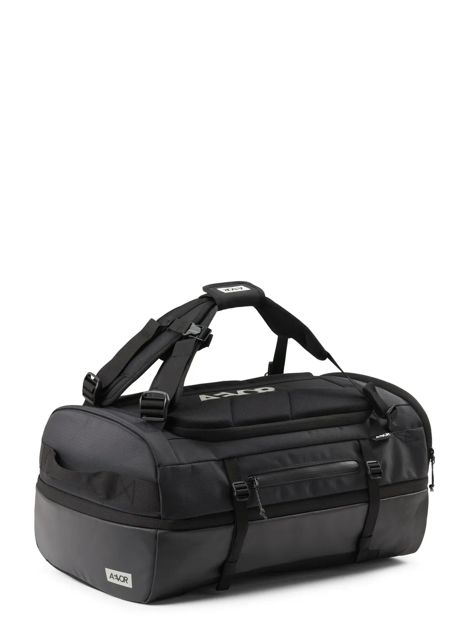 aevor-duffel-pack-rucksack-47-60l-proof-black-erweiterbar image 1