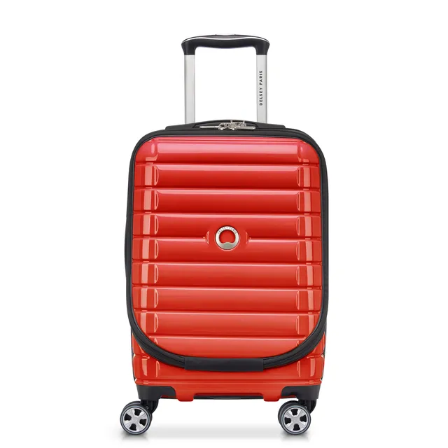 delsey-brochant-shadow-5-0-koffer-55-cm-rot-erweiterbar image 1