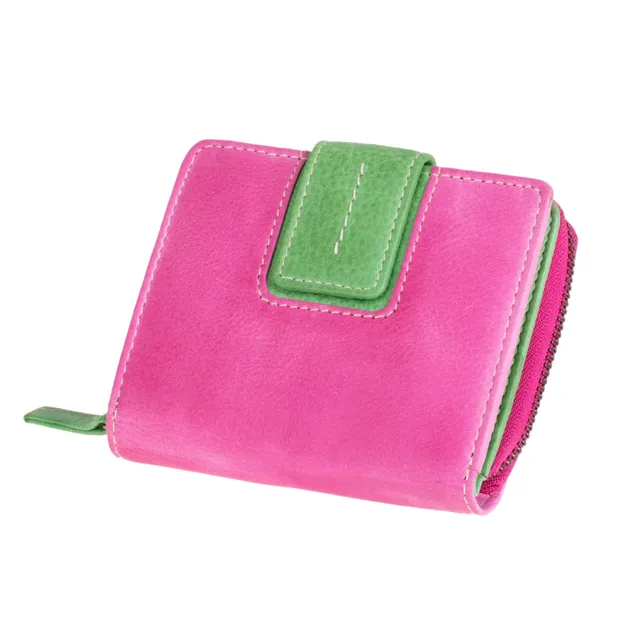 alumaxx-damengeldb-rse-zweifarbig-pink-gr-n-leder image 1