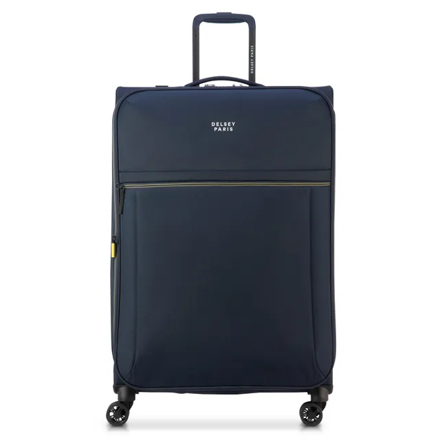 delsey-paris-brochant-3-koffer-78-cm-marineblau-erweiterbar image 1