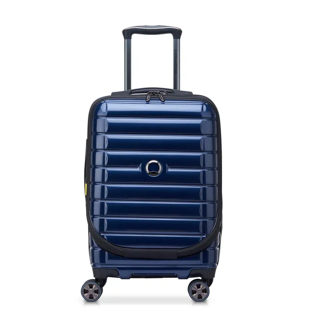 delsey-brochant-3-shadow-5-0-koffer-55-cm-navy-erweiterbar image 1