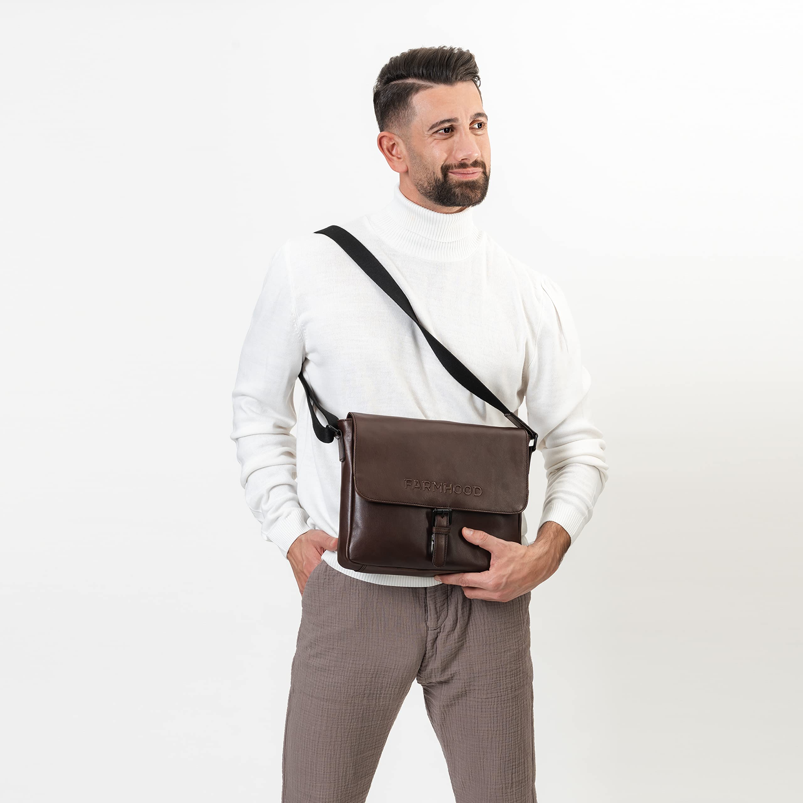 farmhood-memphis-aktentasche-leder-32-cm-schnallen-messenger image 3