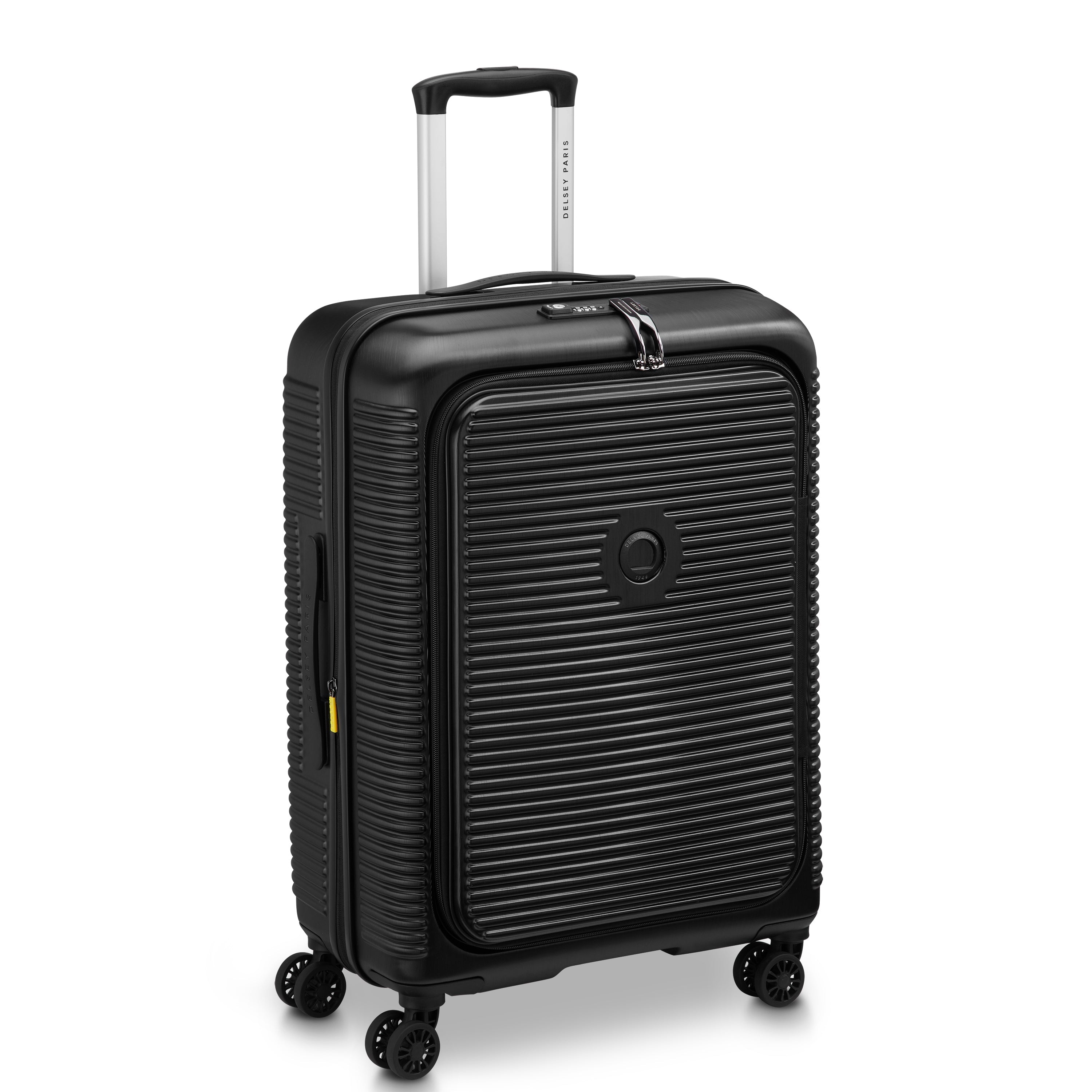 delsey-carrousel-2-freestyle-koffer-66-cm-schwarz-erweiterbar image 2