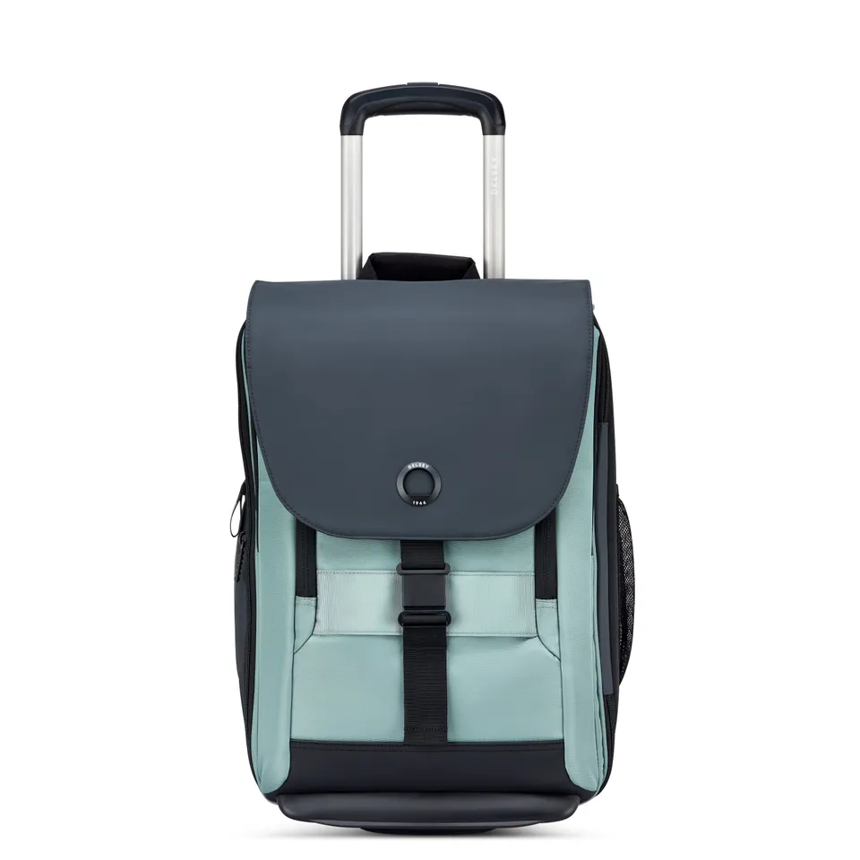 delsey-paris-securflap-rucksack-trolley-32l-sage-green image 1