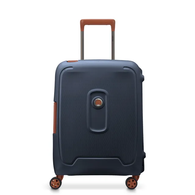 delsey-caumartin-plus-moncey-kabinenkoffer-55cm-ink-blue-trolley image 1