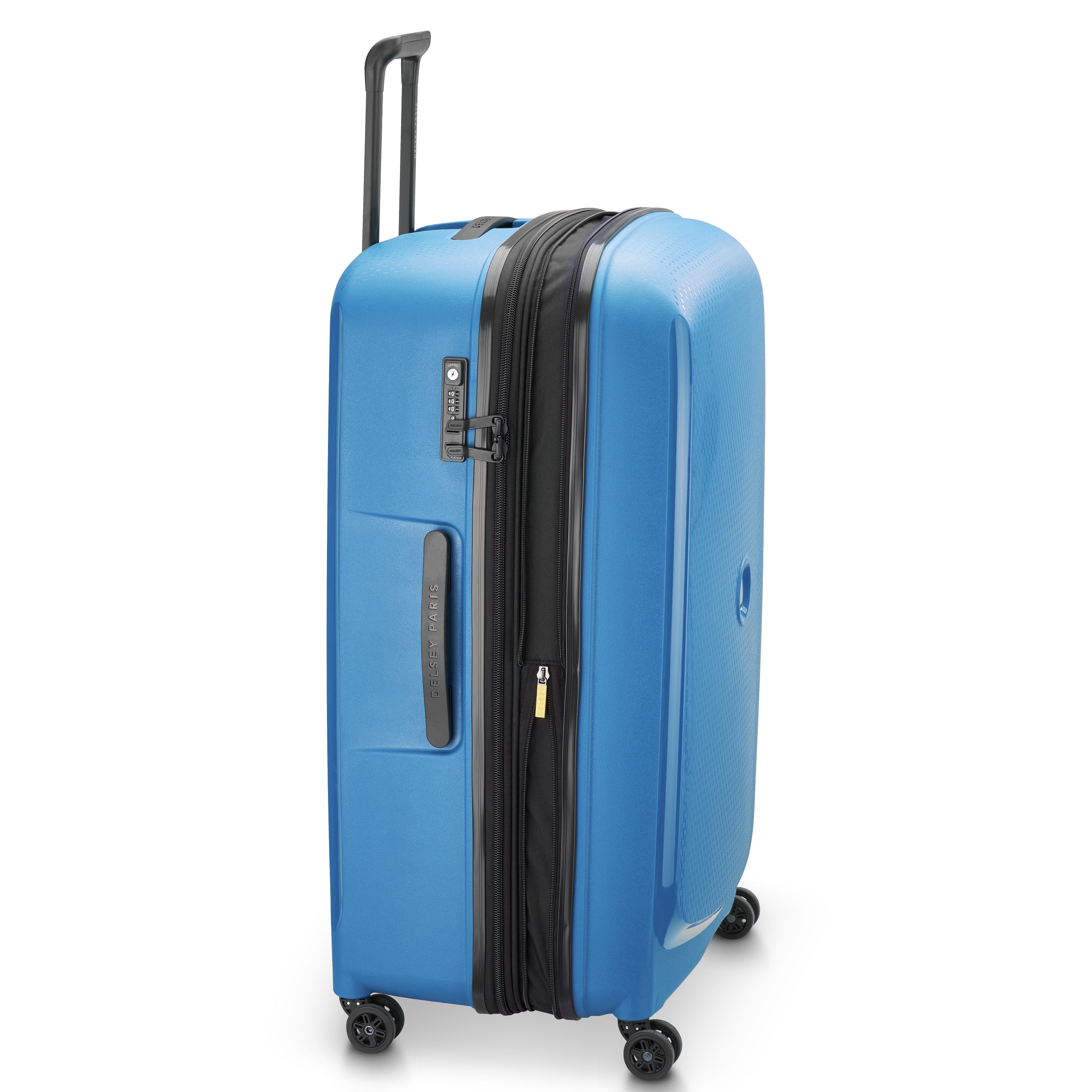delsey-belmont-plus-koffer-82-5cm-zinc-blue-erweiterbar image 7