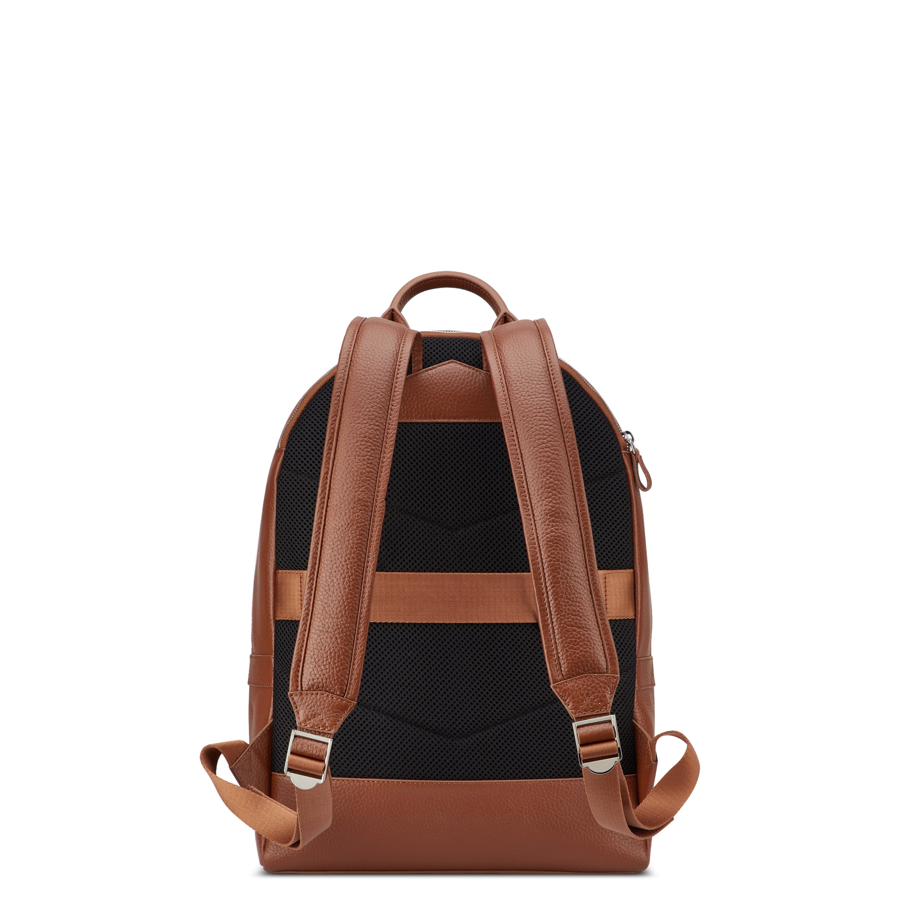 delsey-le-cuir-graine-rucksack-23l-cognac-leder image 6