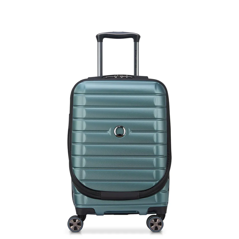 delsey-shadow-5-0-kabinenkoffer-55-cm-erweiterbar-gr-n image 1