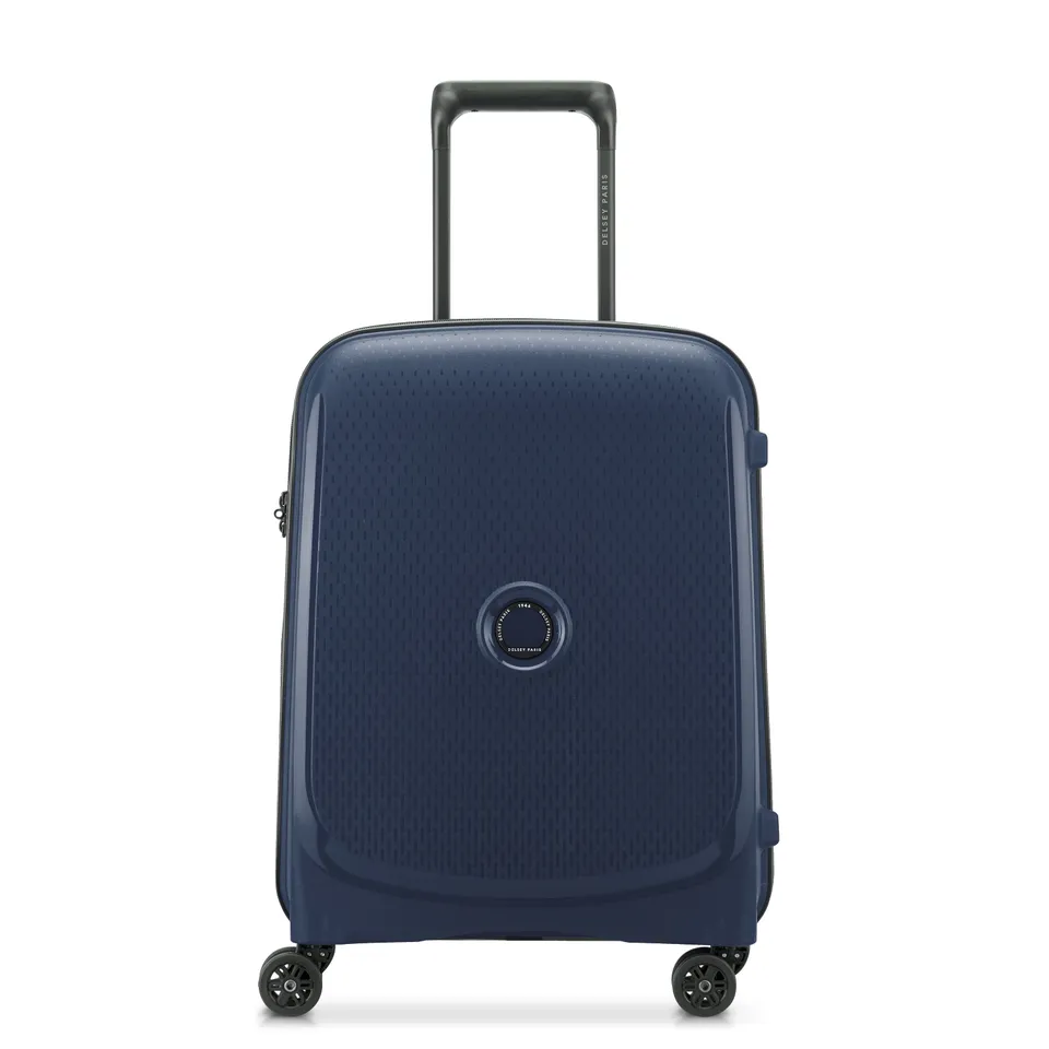 delsey-belmont-plus-kabinenkoffer-55-cm-blau-slim image 1