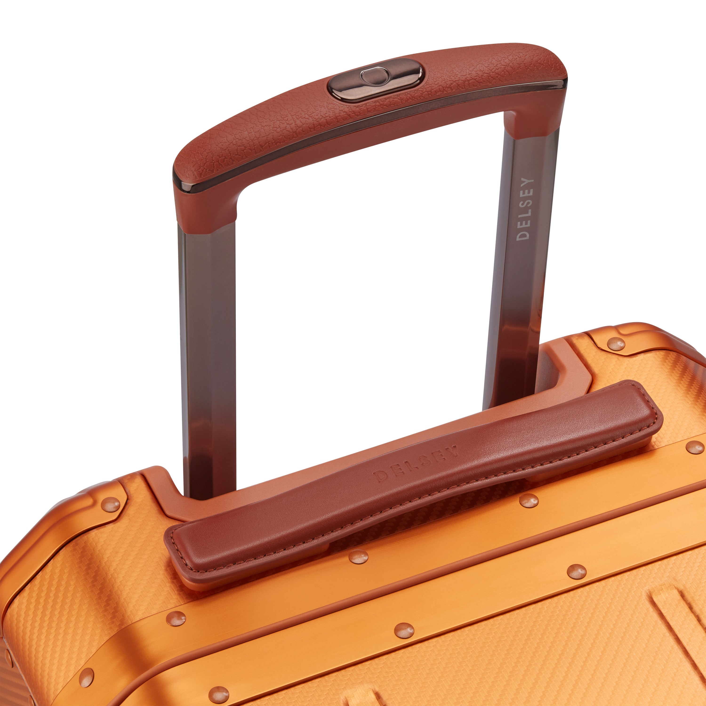 delsey-alu-r-kabinenkoffer-55-cm-orange-aluminium image 8