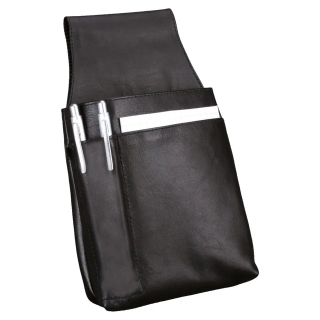 alumaxx-g-rteltasche-f-r-kellnerb-rse-nappaleder-schwarz image 1