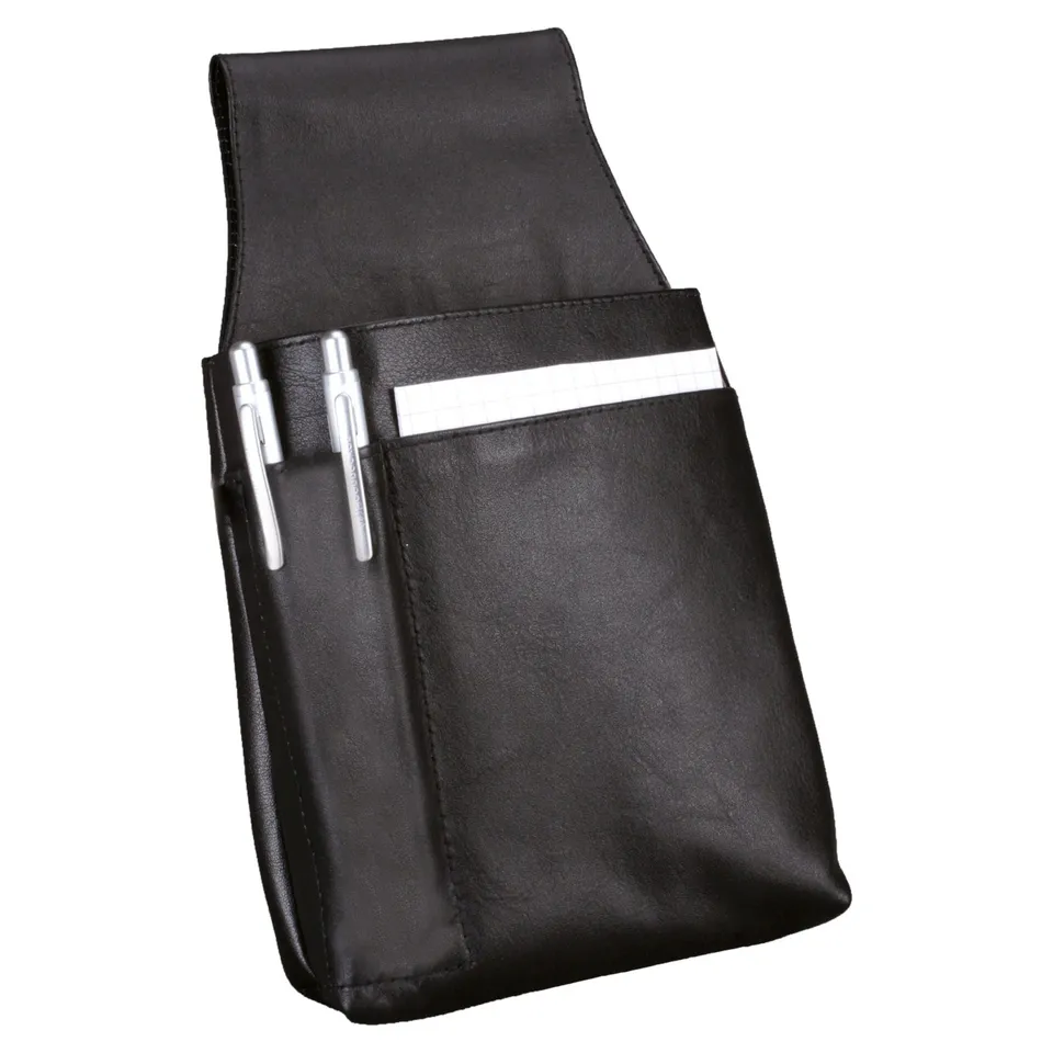 alumaxx-g-rteltasche-f-r-kellnerb-rse-nappaleder-schwarz image 1