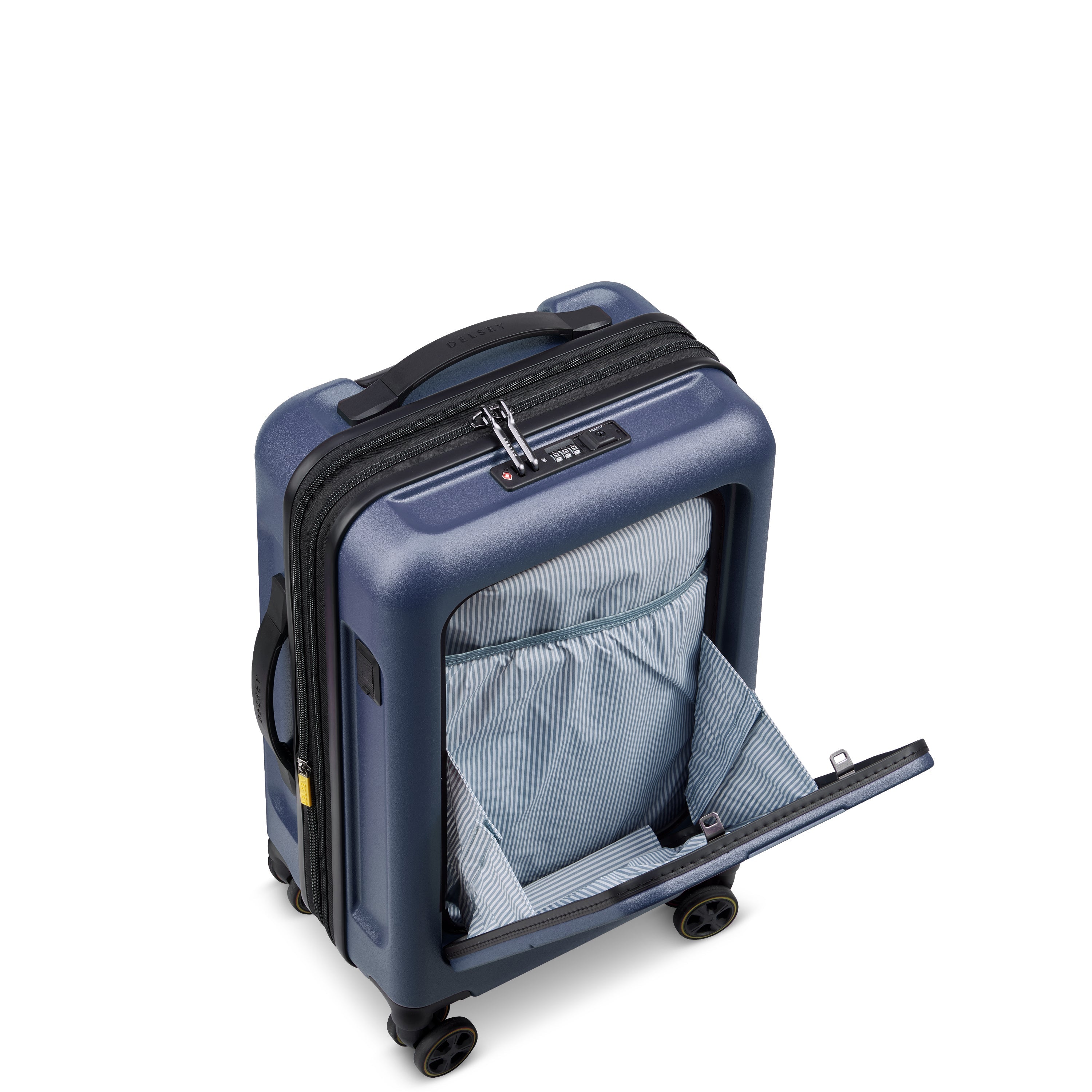 delsey-turenne-2-0-kabinenkoffer-55-cm-night-blue-erweiterbar image 6