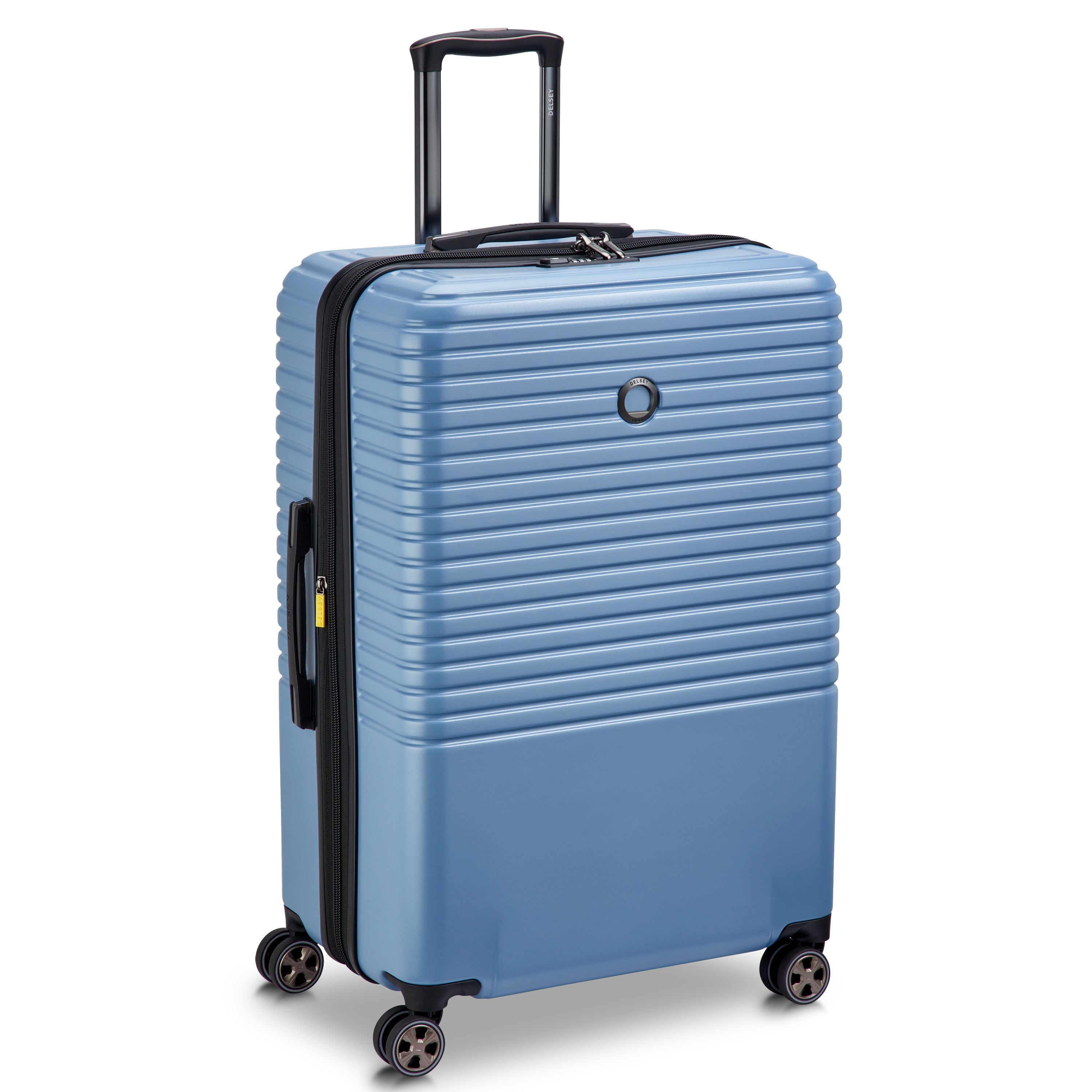delsey-caumartin-plus-76-cm-hartschalenkoffer-zinc-blue-erweiterbar image 2