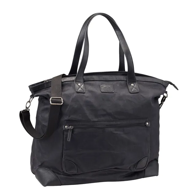 pride-and-soul-all-night-weekender-schwarz-canvas-reisetasche image 1