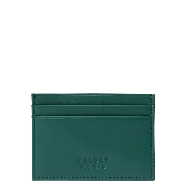 delsey-le-cuir-lisse-kartenetui-leder-gr-n-kartenhalter image 1