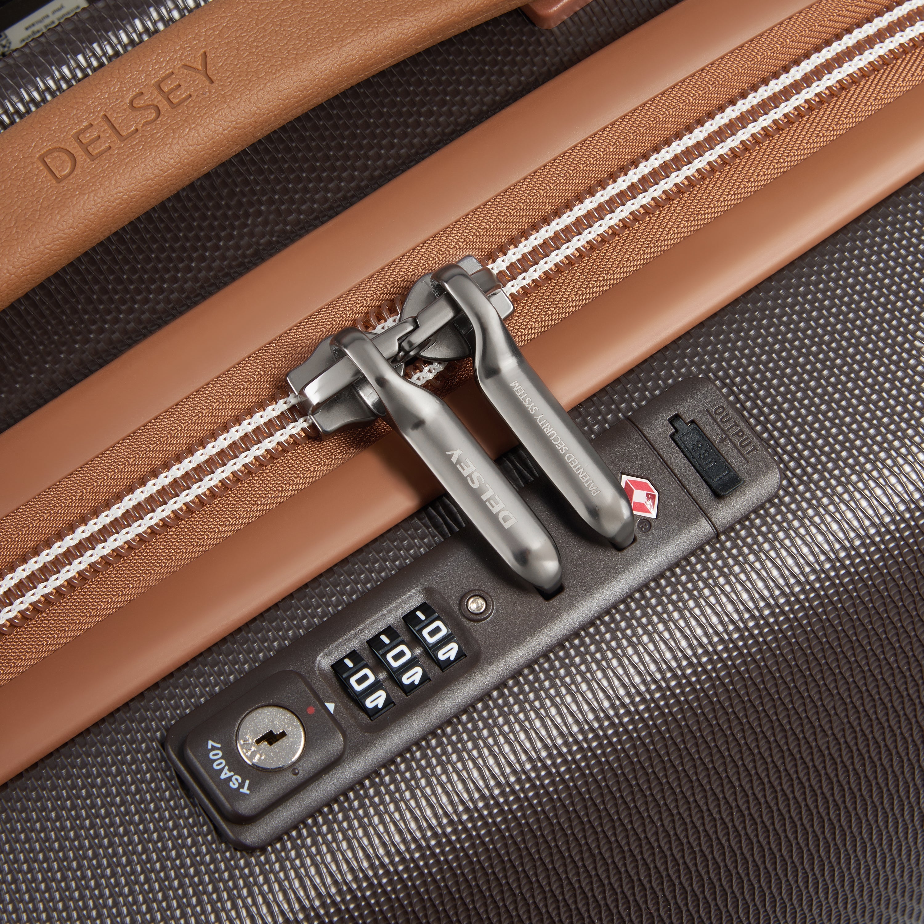 delsey-chatelet-air-2-0-kabinenkoffer-55-cm-braun-polycarbonat image 4