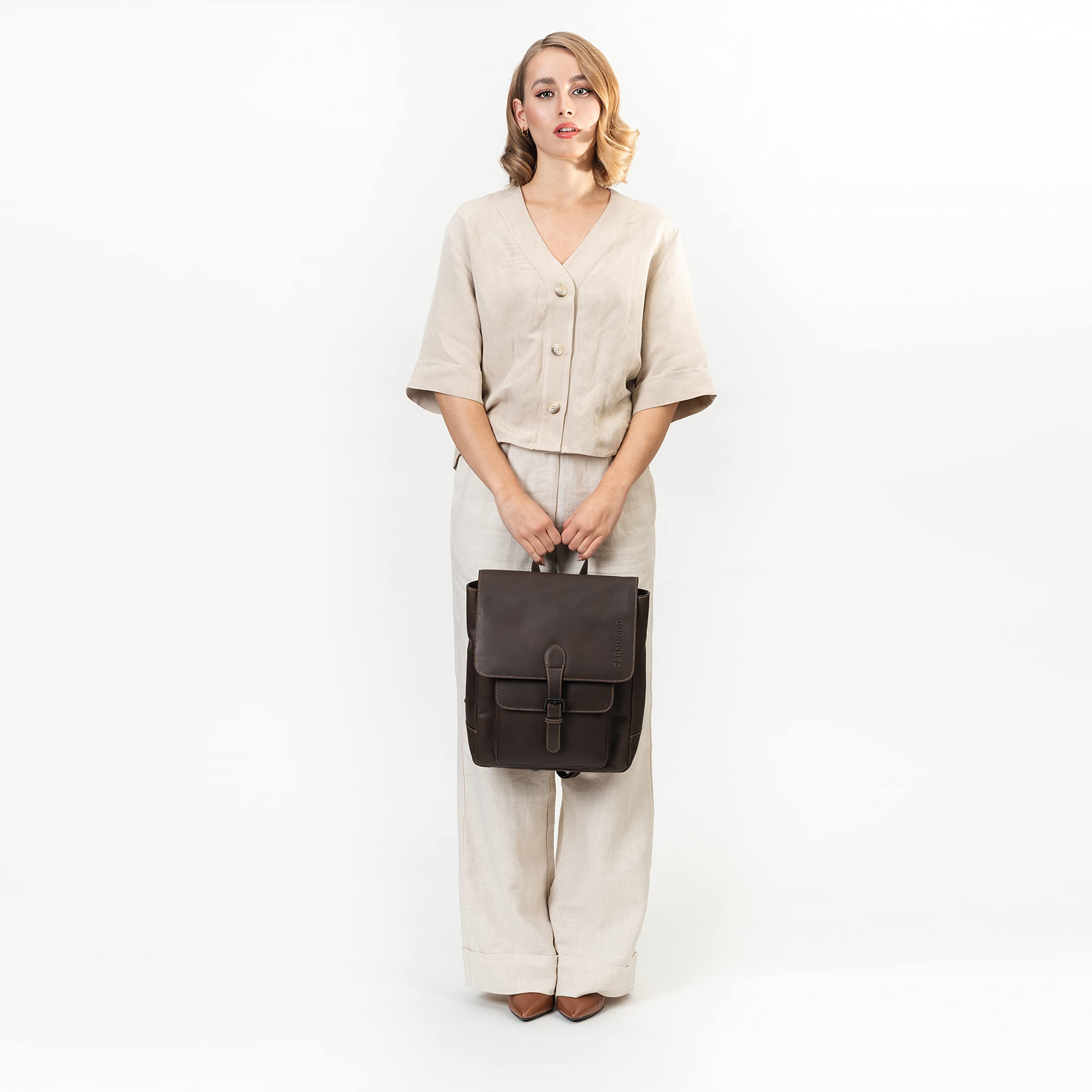 farmhood-nashville-city-rucksack-leder-daypack-35-cm image 2